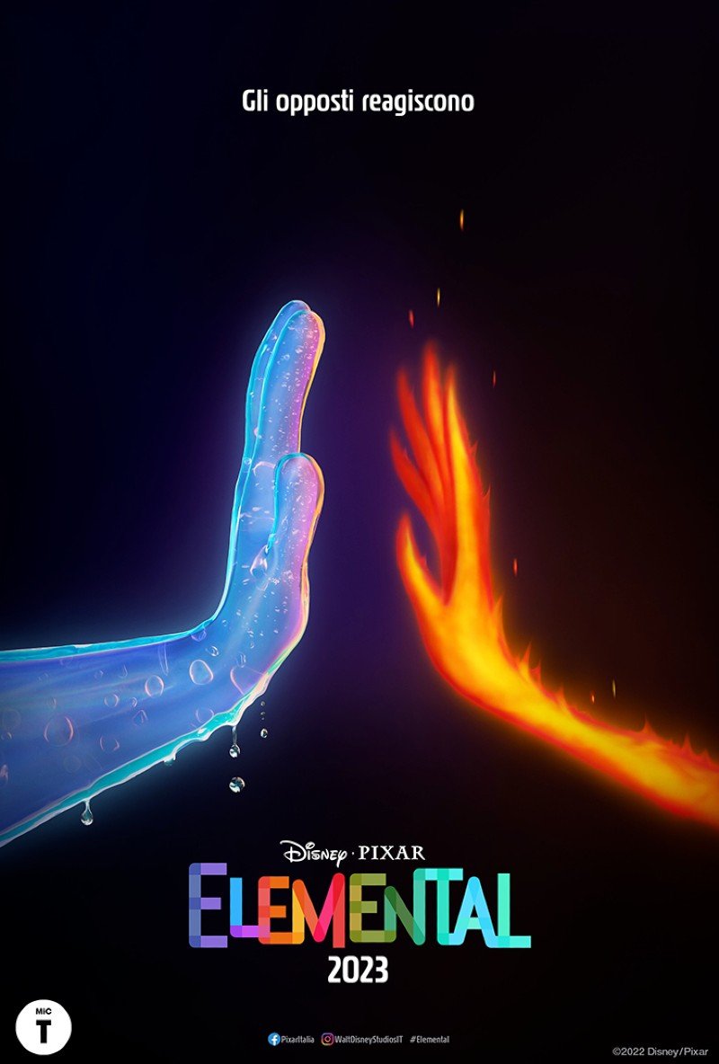 Elemental, la première image du prochain film Pixar