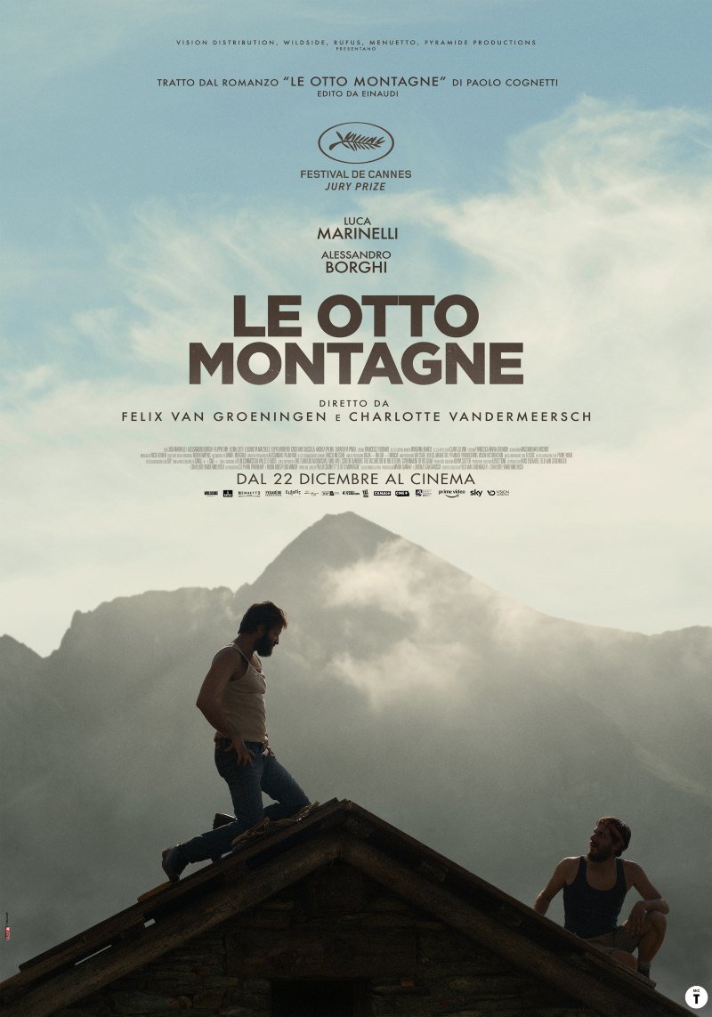 le film avec Luca Marinelli et Alessandro Borghi, arrive au cinéma le 22 décembre