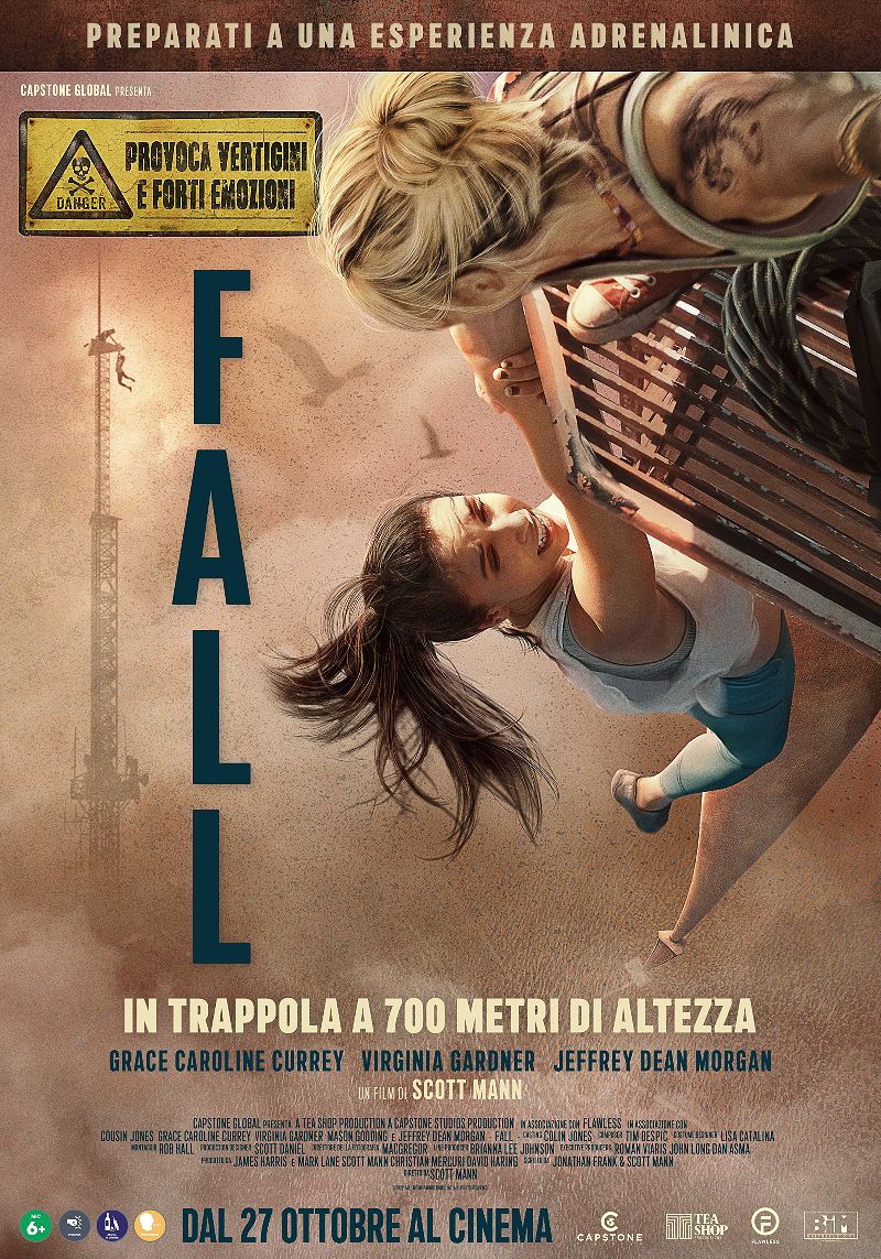 une avant-première exclusive de la bande-annonce italienne et de l'affiche du thriller très tendu à haute altitude