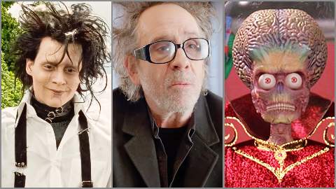 Tim Burton ne revoit pas ses films : "Je suis ému"