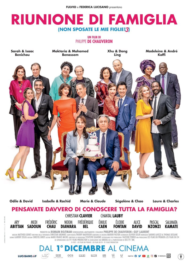 exclusivement la bande-annonce italienne et l'affiche du troisième chapitre de N'épousez pas mes filles