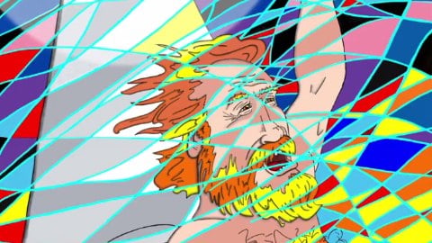 Jim Carrey quitte Twitter avec une animation basée sur l'une de ses peintures
