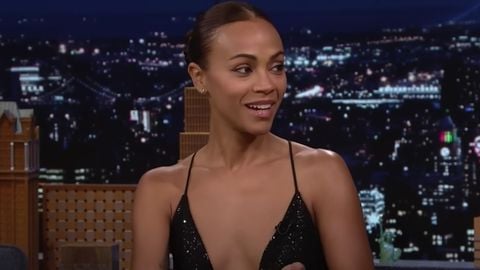La voie de l'eau, la réaction de Zoe Saldana à la première de la suite
