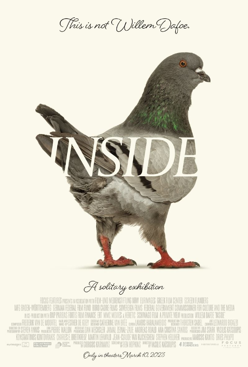 Willem Dafoe dans la bande-annonce du thriller Inside