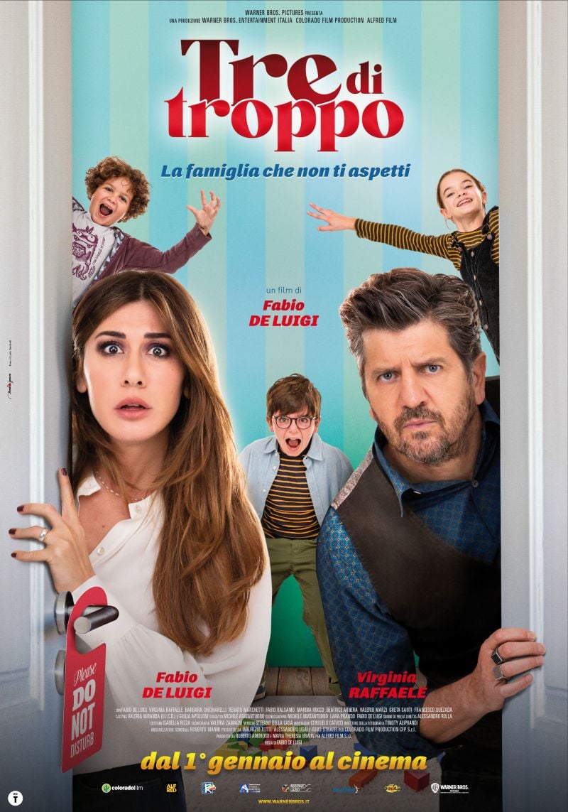 la bande-annonce officielle de la comédie avec Fabio De Luigi et Virginia Raffaele, du 1er janvier au cinéma