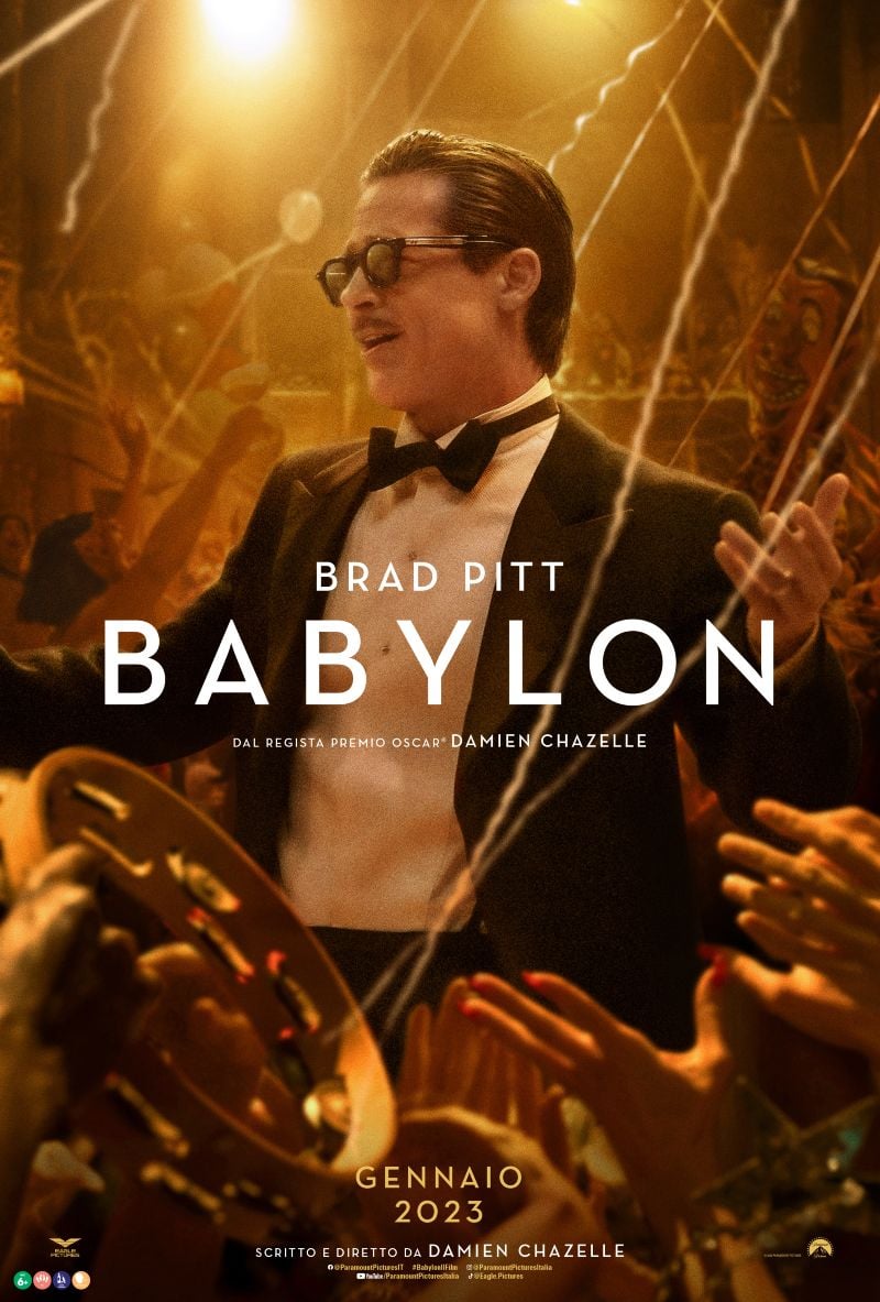 une featurette du nouveau film de Damien Chazelle avec Brad Pitt et Margot Robbie
