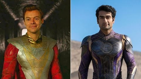 Eternals, Kumail Nanjiani a tourné une scène post-crédit différente avec Harry Styles