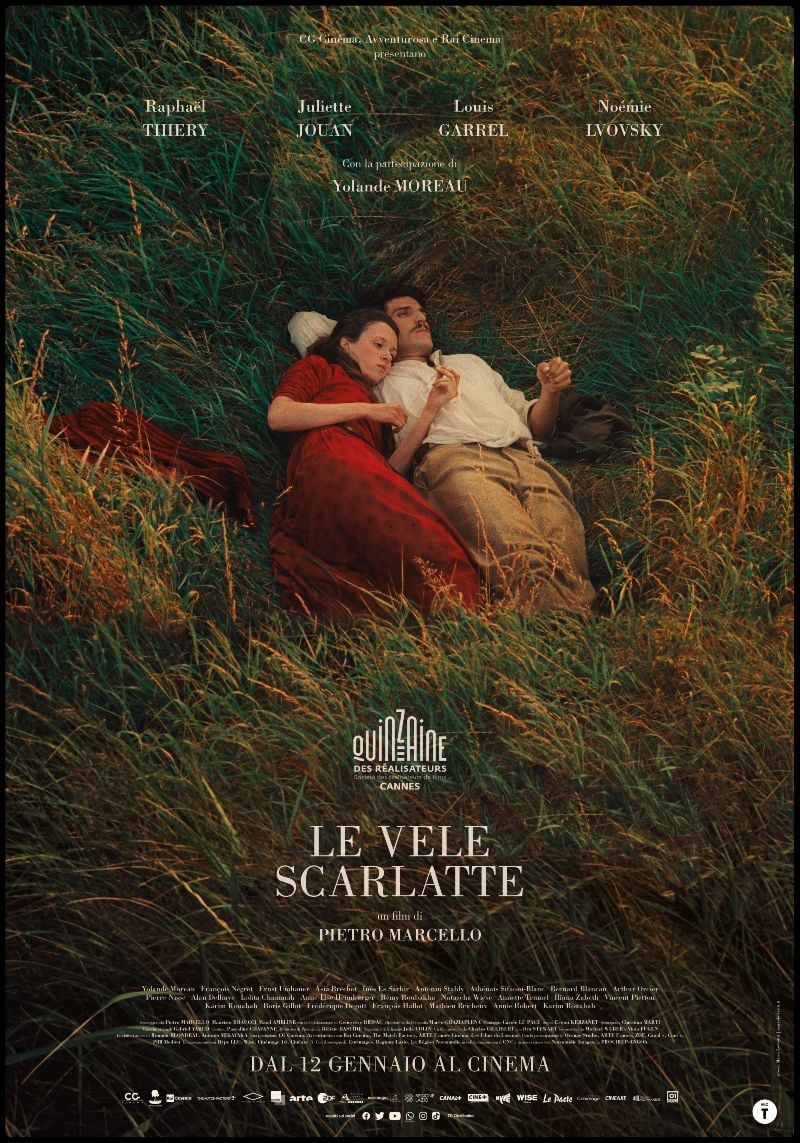 Les voiles écarlates, voici l'affiche officielle du film de Pietro Marcello