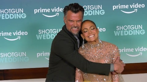 Un mariage explosif, Jennifer Lopez et Josh Duhamel sur le tournage du film avec Jennifer Coolidge