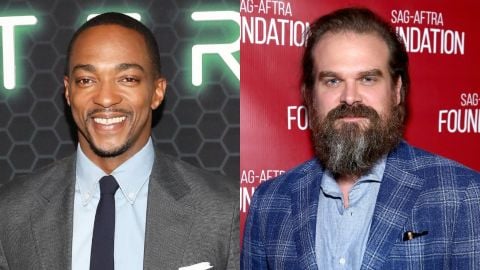 We Have a Ghost - la première photo officielle de la comédie Netflix avec David Harbour et Anthony Mackie