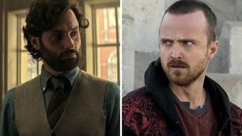 La star de YOU, Penn Badgley, a presque volé le rôle à Aaron Paul