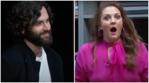 Penn Badgley fait une surprise très spéciale à Drew Barrymore, super fan de la série