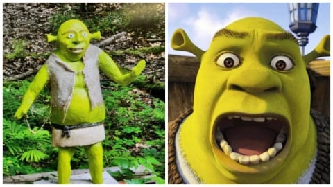 volé une statue de l'ogre pesant un quintal