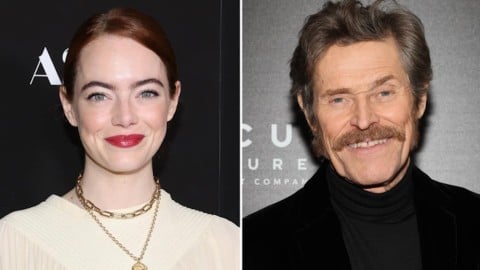 Willem Dafoe s'est fait 20 fois par Emma Stone tourner une scène de Et