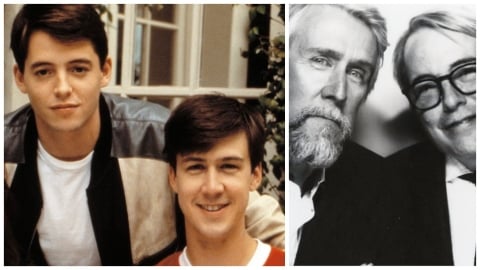 une réunion photographique pour Matthew Broderick et Alan Rock