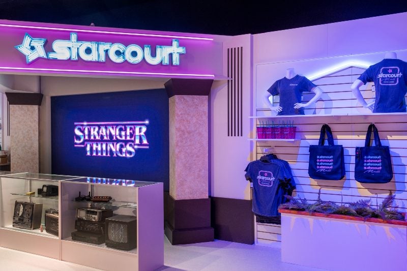 Boutique éphémère Stranger Things