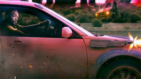 Anthony Mackie fait chauffer le moteur dans la première bande-annonce de la série basée sur le jeu vidéo