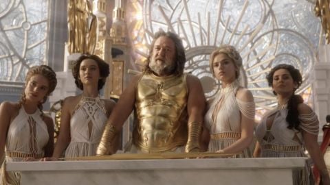 Love and Thunder, Russell Crowe et l'étrange demande de style Gladiator