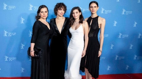 rencontre avec Micaela Ramazzotti et les autres protagonistes de la série Disney+