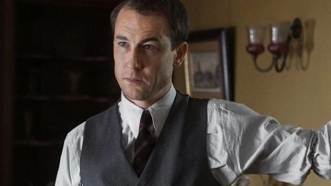 Formule 1 - Tobias Menzies au casting du film de sport avec Brad Pitt et Damson Idris