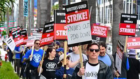 Los Angeles n'a pas tourné de séries télévisées depuis 2 semaines