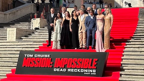 Mission Impossible - Dead Reckoning : Tom Cruise et le casting à Rome, la première mondiale sur la Piazza di Spagna