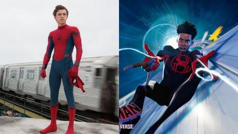 Spider-Man : Across the Spider-Verse, Tom Holland sur le live-action sur Miles Morales : "Ce serait génial"