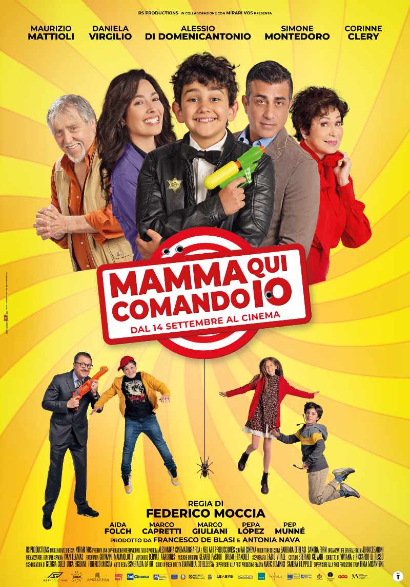 Mamma ici je suis en charge, un aperçu exclusif de la bande-annonce et de l'affiche du nouveau film de Federico Moccia