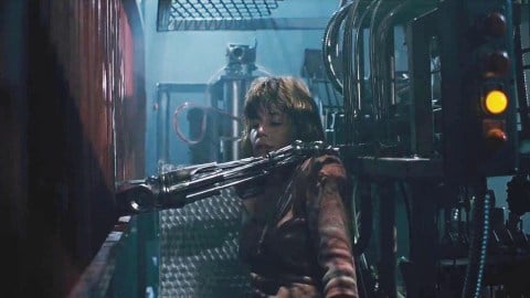 Terminator, la scène de connexion avec Terminator 2 était là mais elle a été coupée