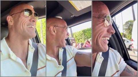 Dwayne Johnson continue de surprendre les visites guidées, nouvelle vidéo