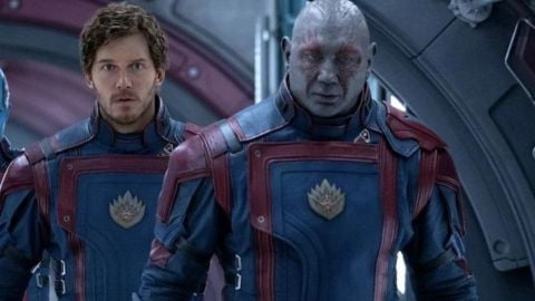 Gardiens de la Galaxie Vol.3, Dave Bautista fait l'éloge de Chris Pratt