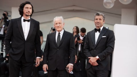Mostra de Venise : Adam Driver, Patrick Dempsey, Michael Mann et une toute nouvelle Ferrari 315 S sur le tapis rouge