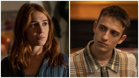 le chanteur Sangiovanni et l'actrice Ludovica Martino