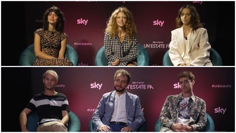 Entretien vidéo avec le jeune casting de la série Sky