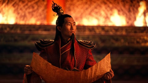 La Nation du Feu dans de nouvelles photos de la série télévisée Avatar : La Légende d'Aang