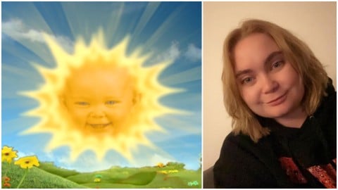 Vous souvenez-vous du Soleil des Télétubbies ?  Aujourd'hui, elle a 27 ans et est sur le point de devenir maman
