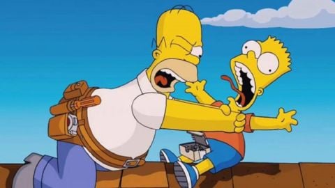 C'est pourquoi Homer n'étranglera plus Bart