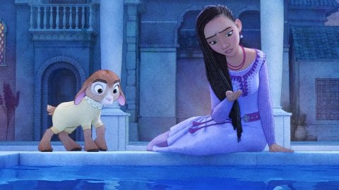 Wish, Gaia chante "A dream brilles in me" dans le film et en direct