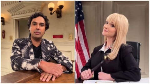 La vidéo avec Kunal Nayyar et Melissa Rauch