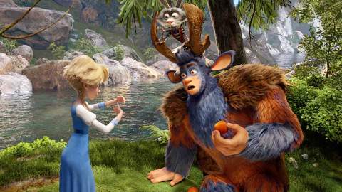My Sweet Monster, trois scènes en italien du film d'animation au cinéma