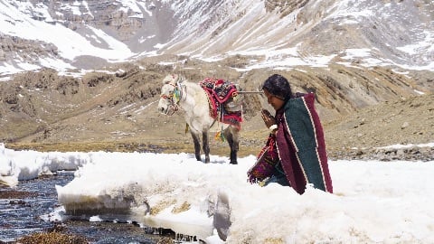 la critique vidéo du film se déroulant sur les sommets de l'Himalaya qui a clôturé la compétition berlinoise
