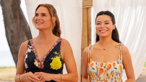 Mère de la mariée, Brooke Shields protagoniste des nouvelles images de la rom com Netflix