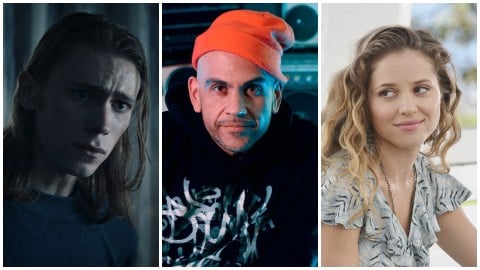Owen Teague, Dominic Colón et Margarita Levieva dans la nouvelle mini-série policière de HBO