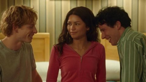 Challengers, le baiser entre les trois protagonistes ne faisait initialement pas partie du scénario