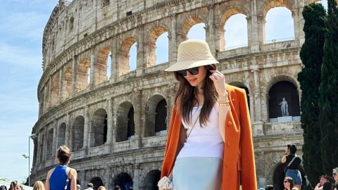 Emily in Paris tourne à Rome et Lily Collins profite de la douceur de vivre : les photos