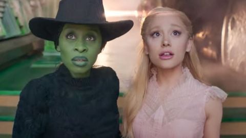 Méchante, Cynthia Erivo vante les cascades d'Ariana Grande dans le film