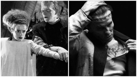 The Bride !, Christian Bale est le monstre de Frankenstein dans les premières images du film d'horreur de Maggie Gyllenhaal