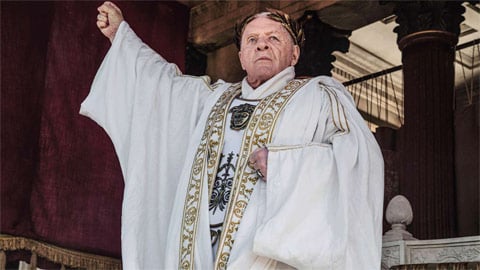 Anthony Hopkins dans les premières photos de la série télévisée sur l'ère des gladiateurs