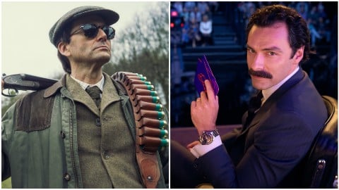 David Tennant et Aidan Turner sur les premières photos de la nouvelle série Disney+