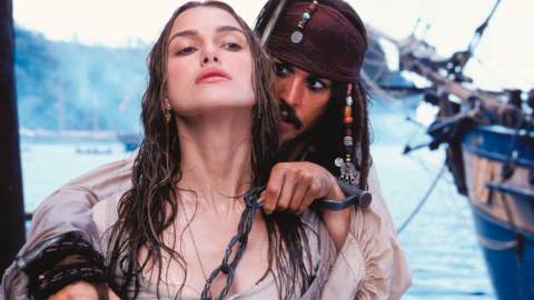 Le bateau de Keira Knightley a effectivement fait naufrage lors du tournage du premier film !